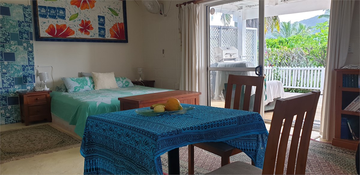 From kitchen to bed area