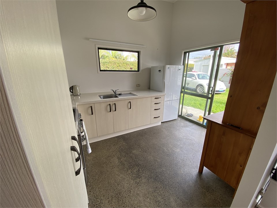 Kitchen with external access