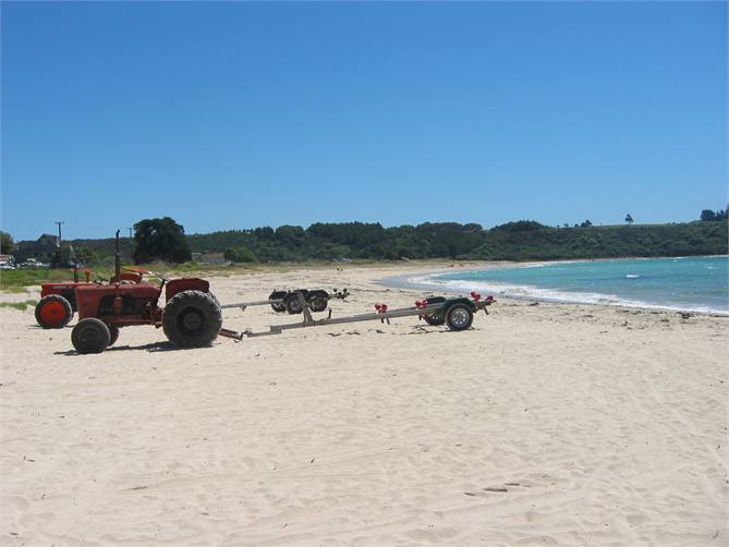 Beautiful white sand