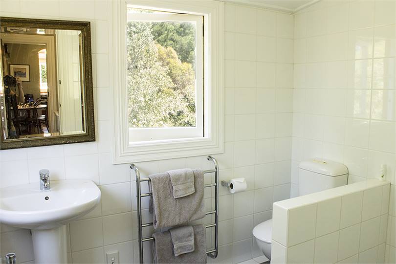 With views to the surrounding trees.