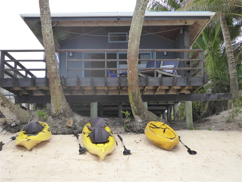 Kia Orana & welcome to Vaka Rua right on the beach