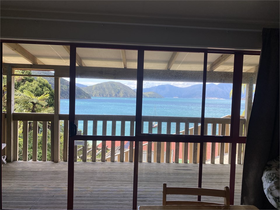 View from inside to outside