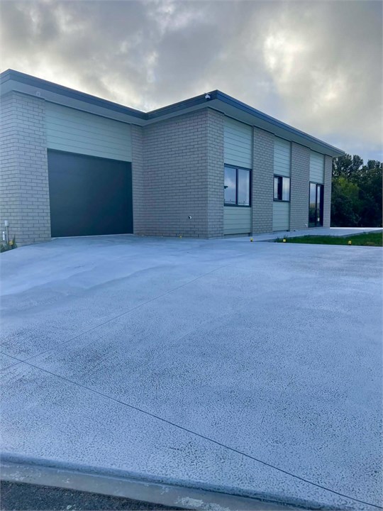 Road frontage from private way