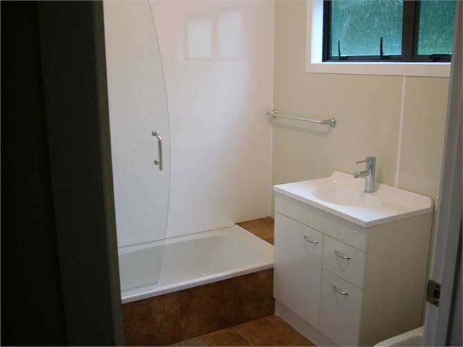 New downstairs bathroom