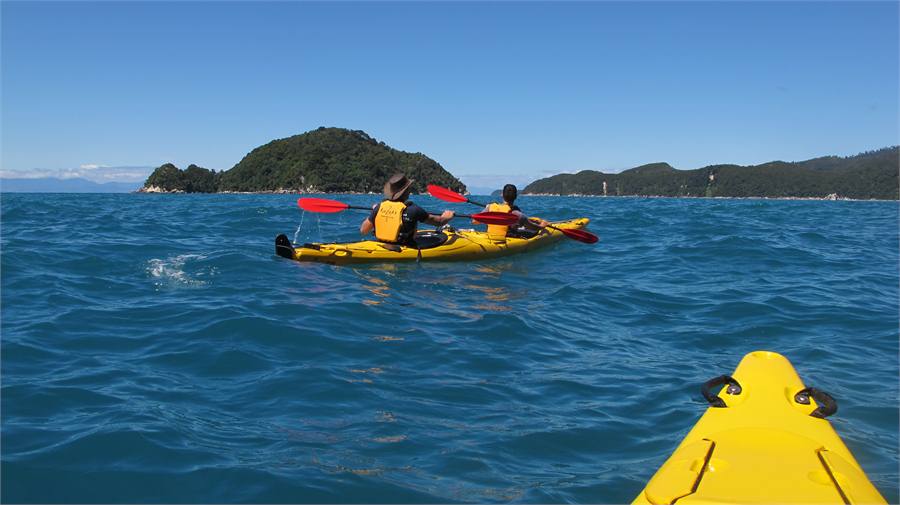 and kayaking, this in Abel Tasman National Park