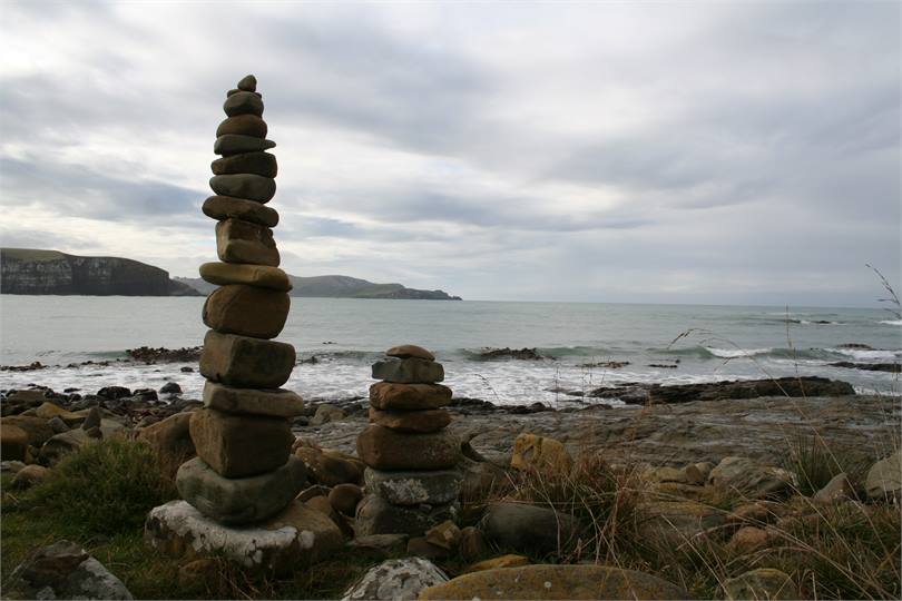 View looking to Lions Head and Surat Bay