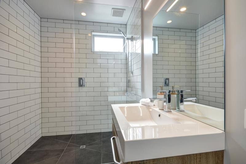 3rd bathroom with shower and toilet