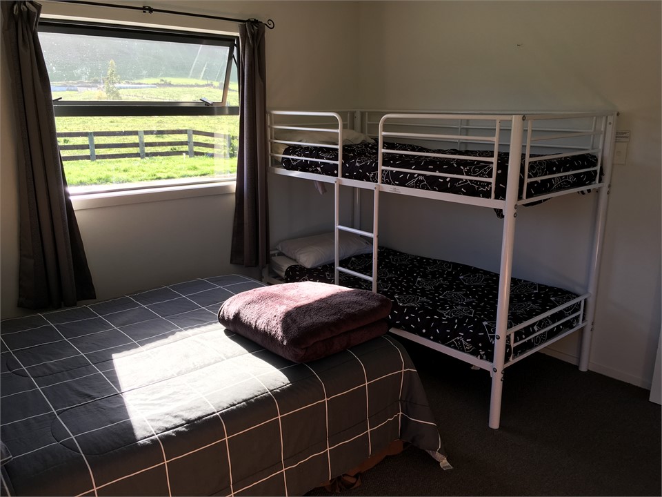 Bedroom 5 (the bunks are now gone - refer to layou