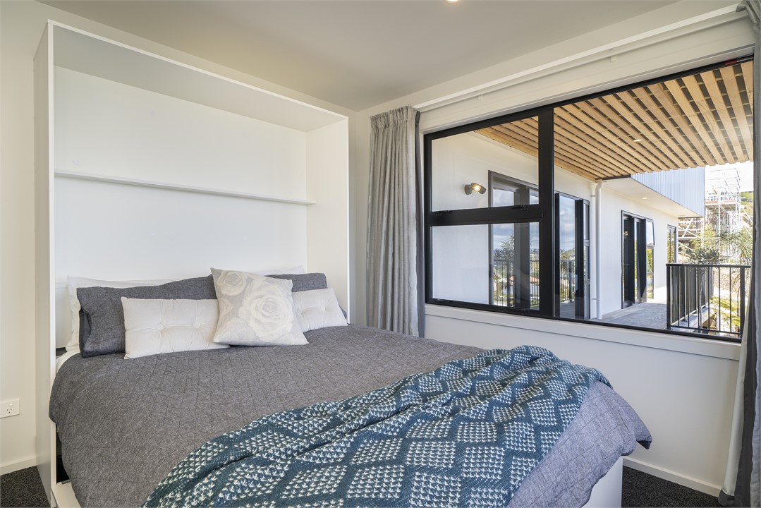 Bedroom 2 with comfortable Queen fold-out bed