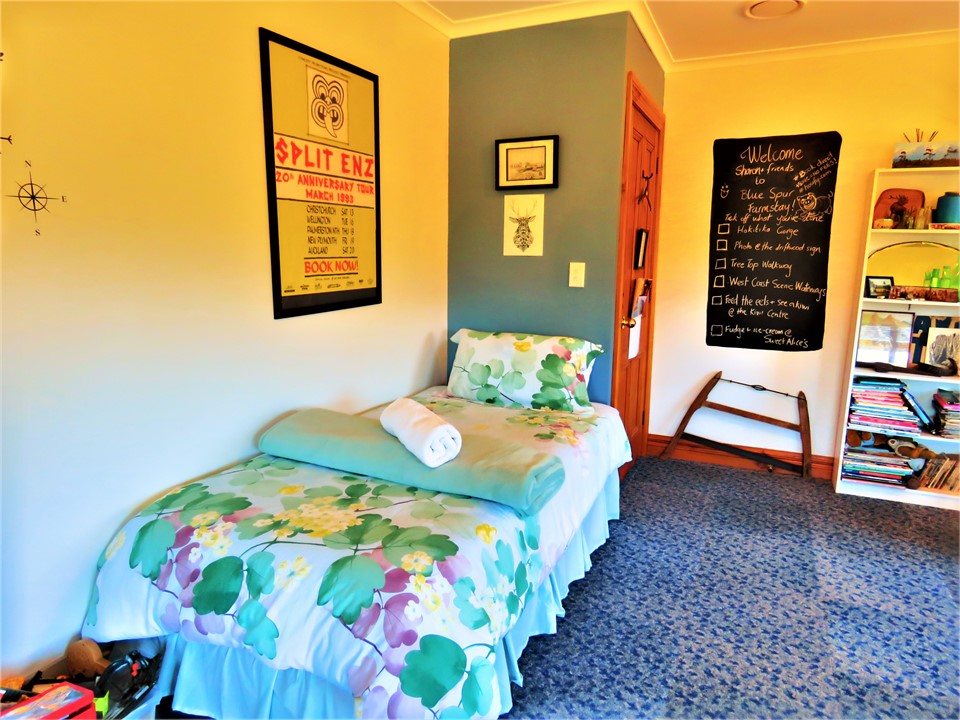 One of the single beds.