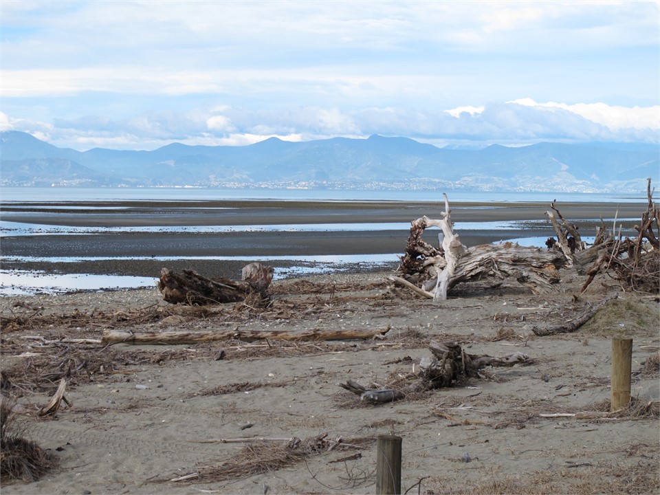 Eastern side beach of Kina Peninsula. Perfect for 