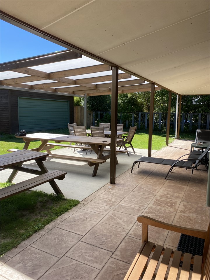 Covered Outdoor Dining Area