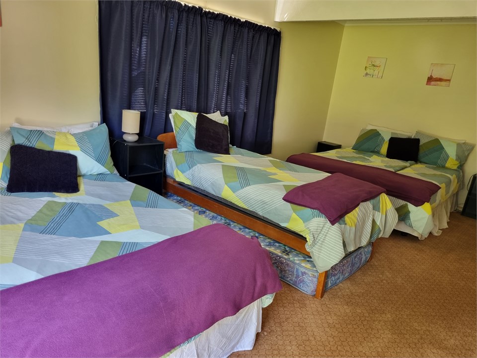 Bedroom 3 -  1 queen bed, 1 single bed & 1 double 