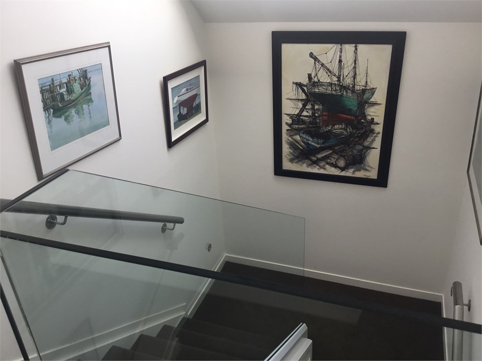 Staircase to apartment