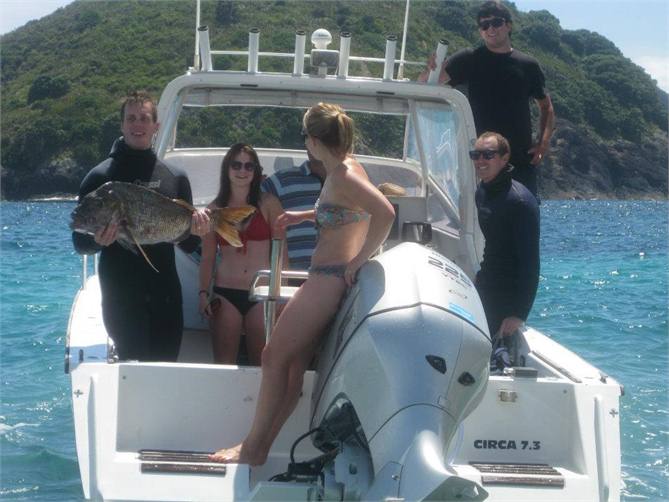 Great spearfishing