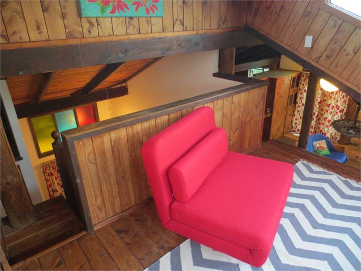 Loft  with extra fold down sofa
