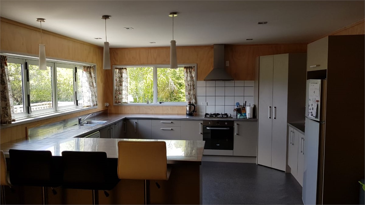 Very large modern kitchen