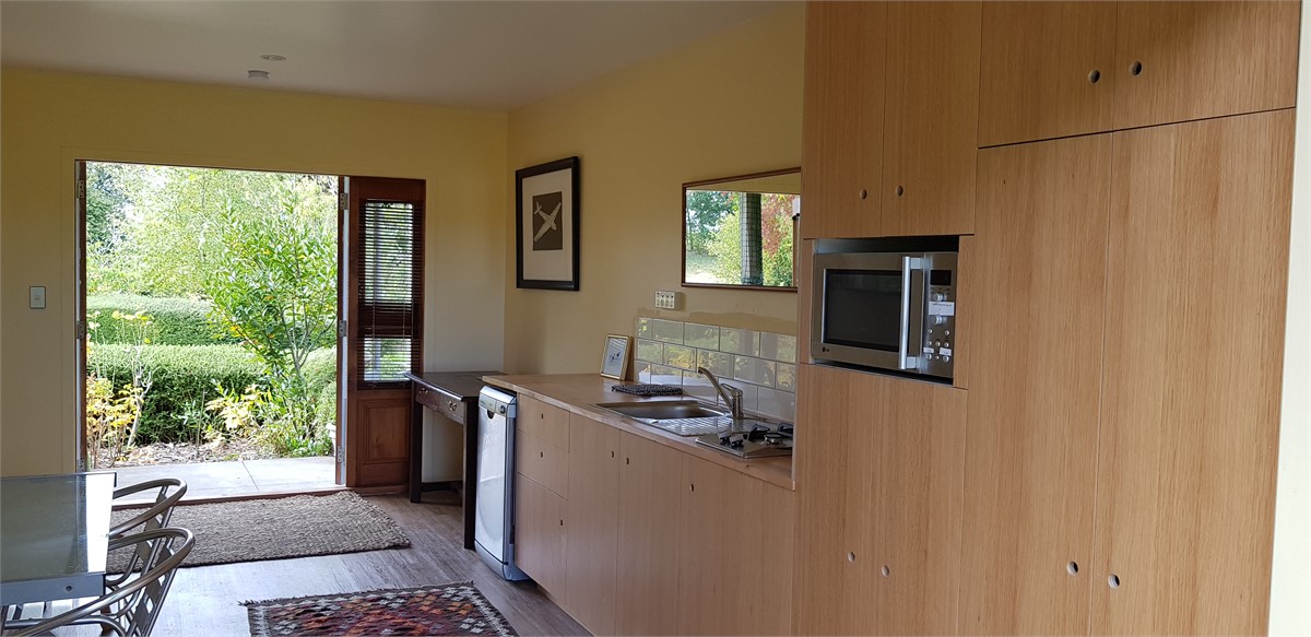 Kitchen looking east