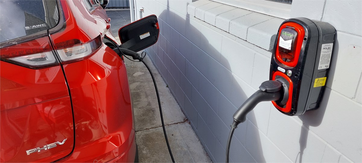 2 EV chargers free for guests BYO cable