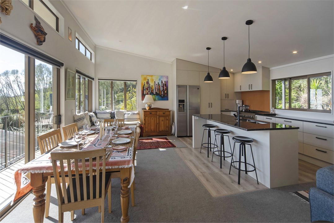 Open Kitchen & dining area