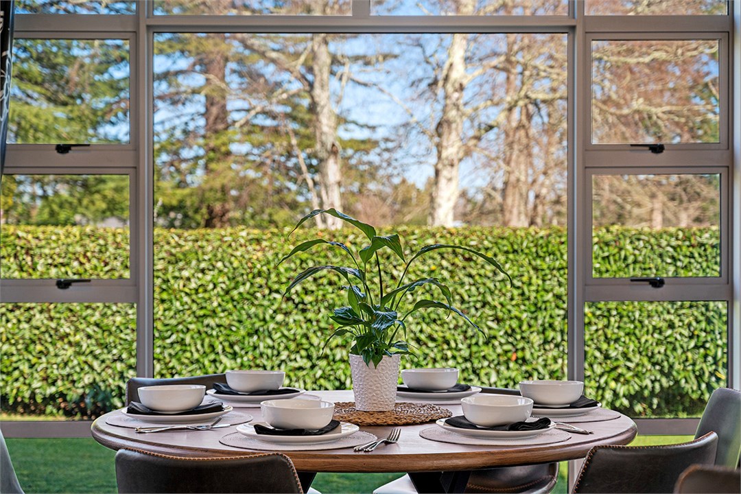 Stunning dining area