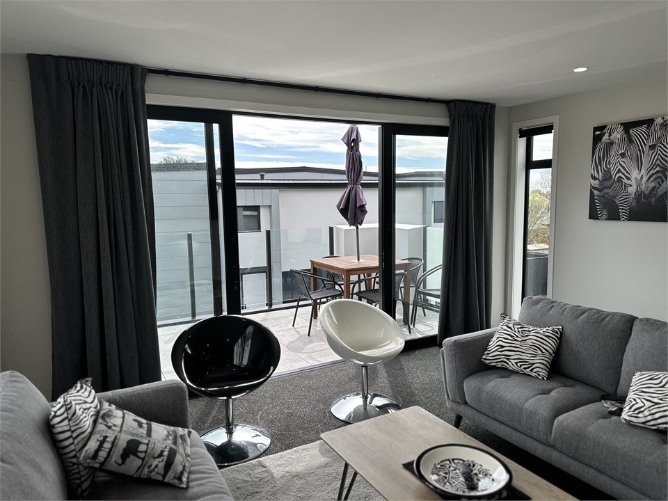 Lounge area looking onto the patio