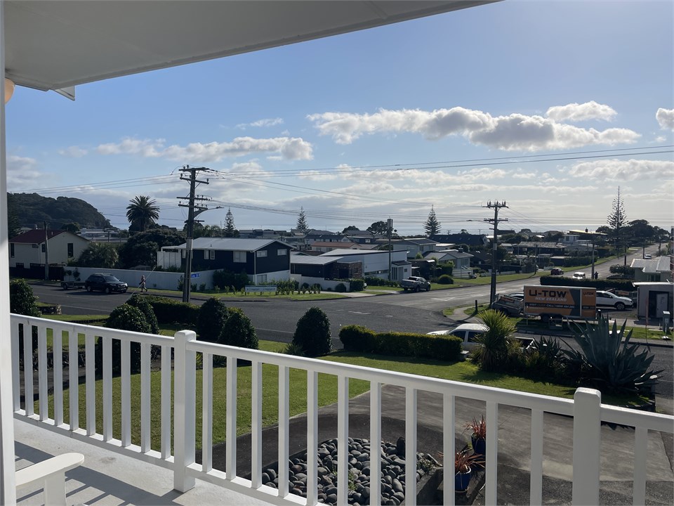 View from upstairs lounge