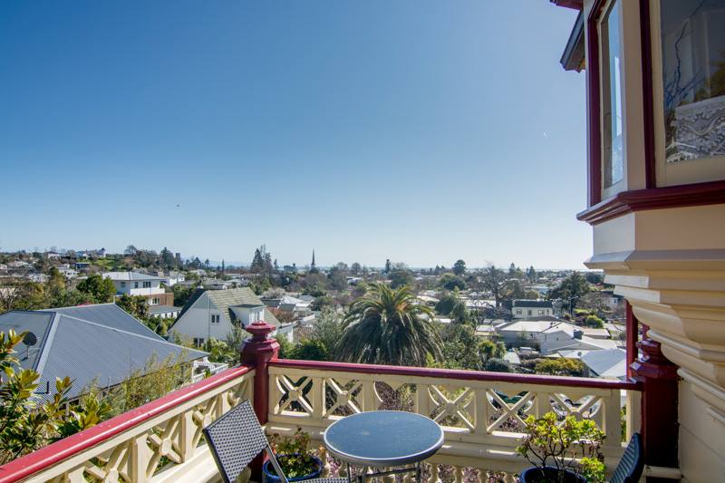 View from the top deck