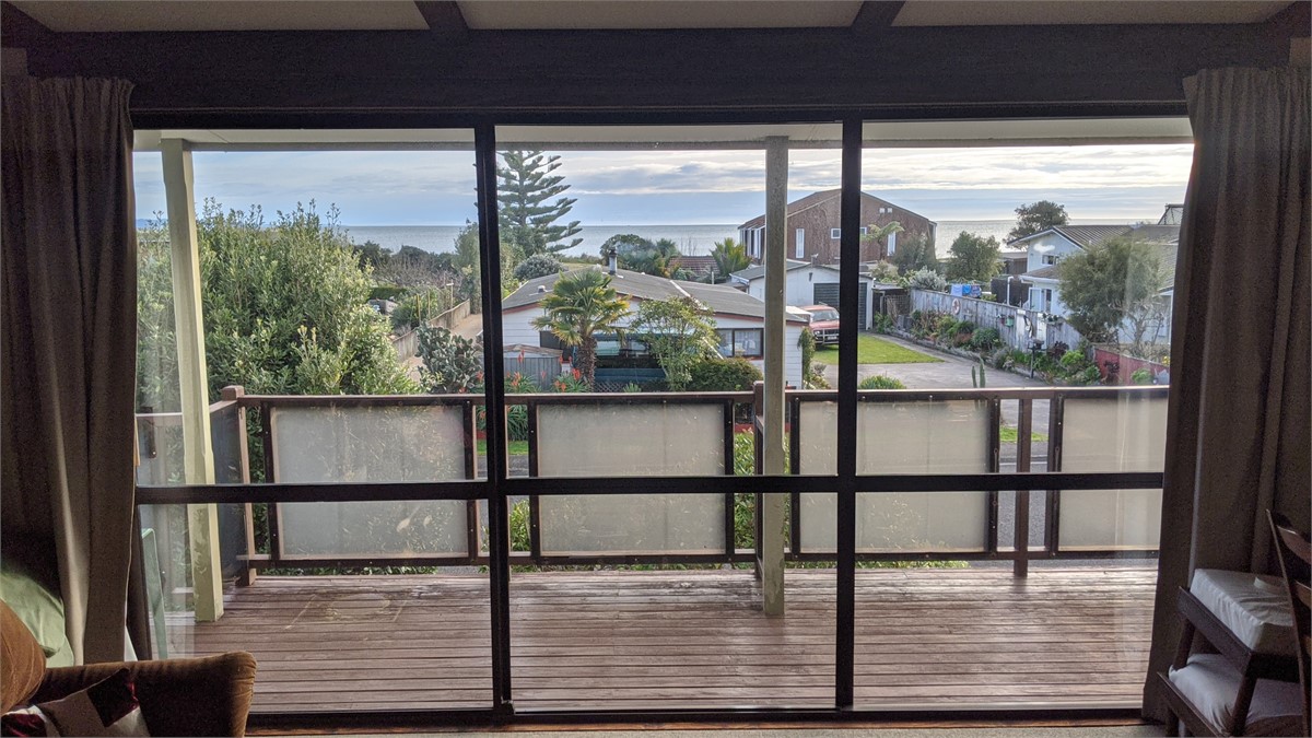 Sea view from the lounge