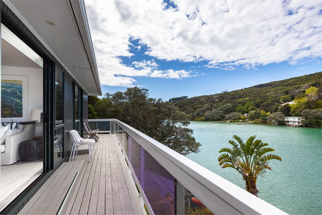 Kawau Lodge decks