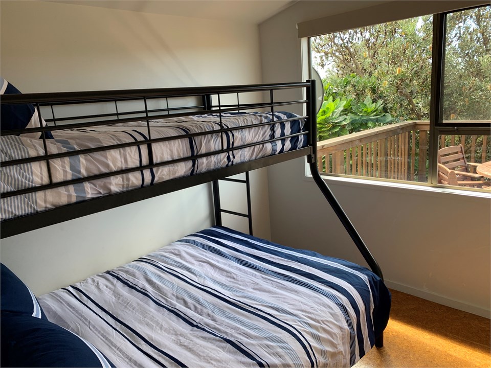 2nd Bedroom Upstairs Dbl bottom Single on the top.