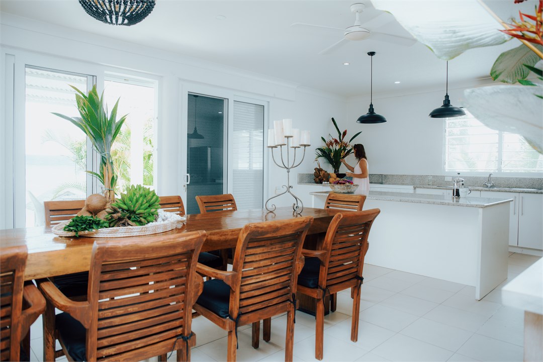 Large open plan living areas