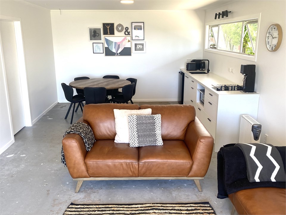 Rumpus room with kitchen