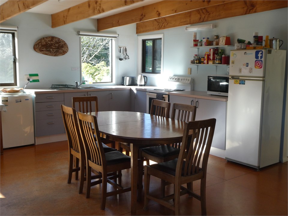 Open plan kitchen, dining & living