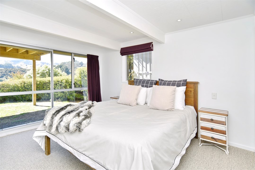 Bedroom 1 has a King sized bed