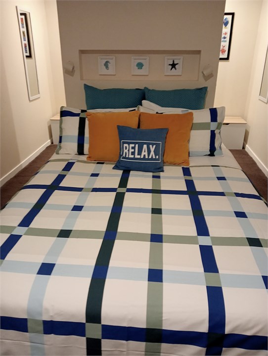 Spacious bedroom with walk-in-robe and plenty of s