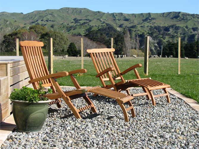 Fully fenced section.