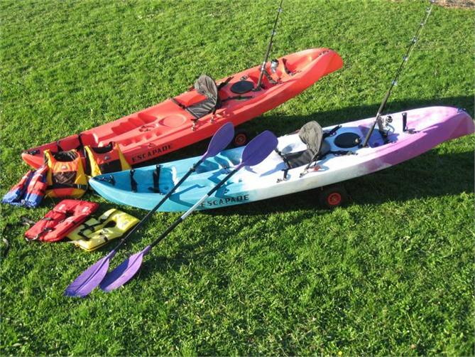 Kayaks for guests