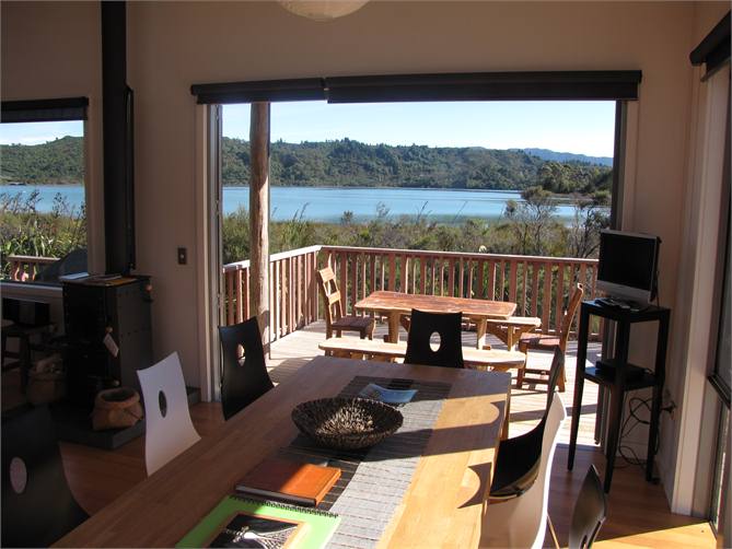 From dining table looking out to estuary