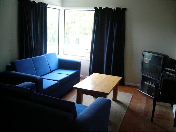 Lower level living area