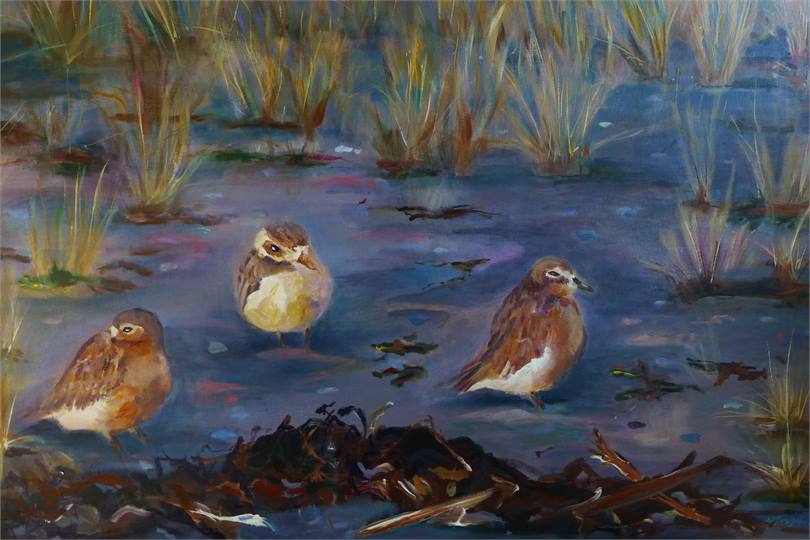 my painting onemana dotterals