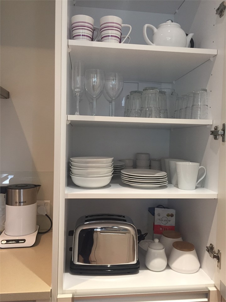 Well stocked kitchen