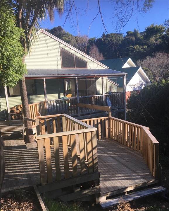 Back Yard/Deck area.