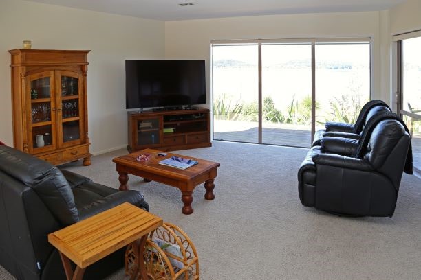 lounge with harbour views