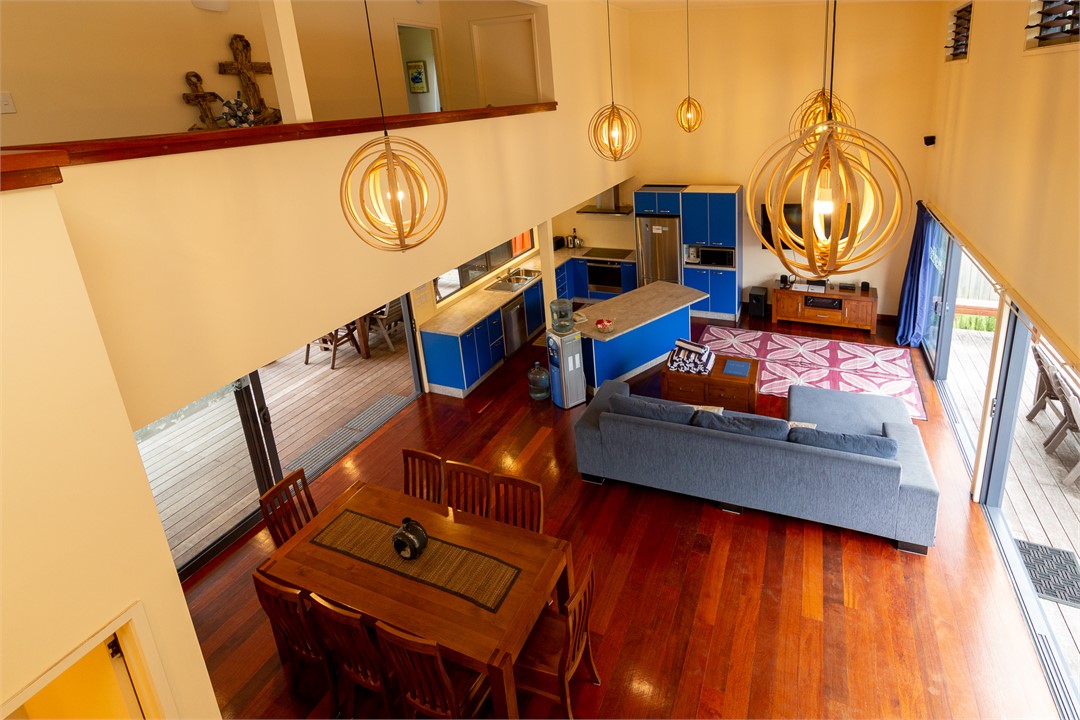 View from mezzanine floor