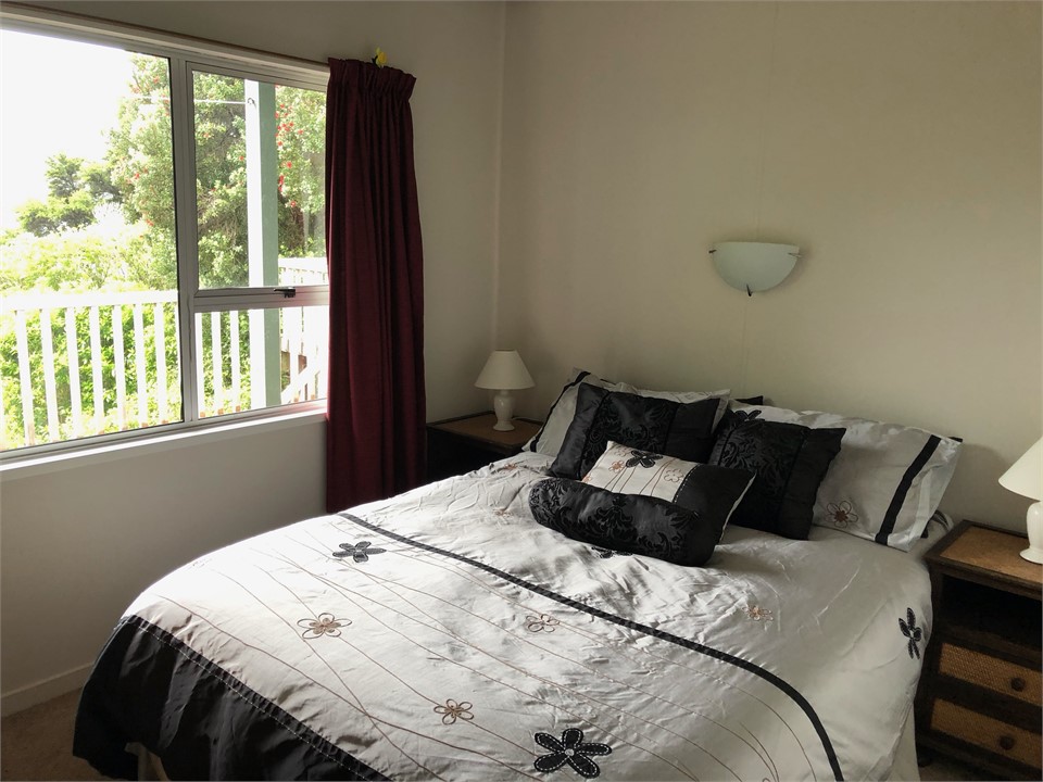 Bedroom 2 with sea views