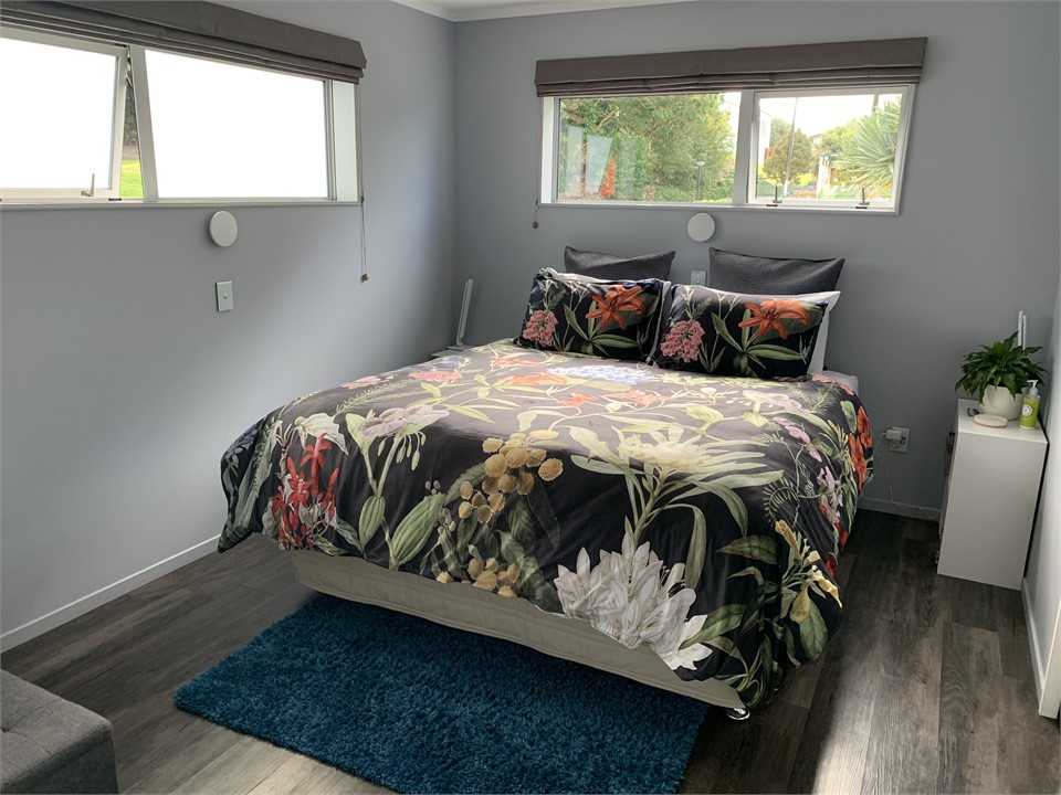 Super King bed with quality linen