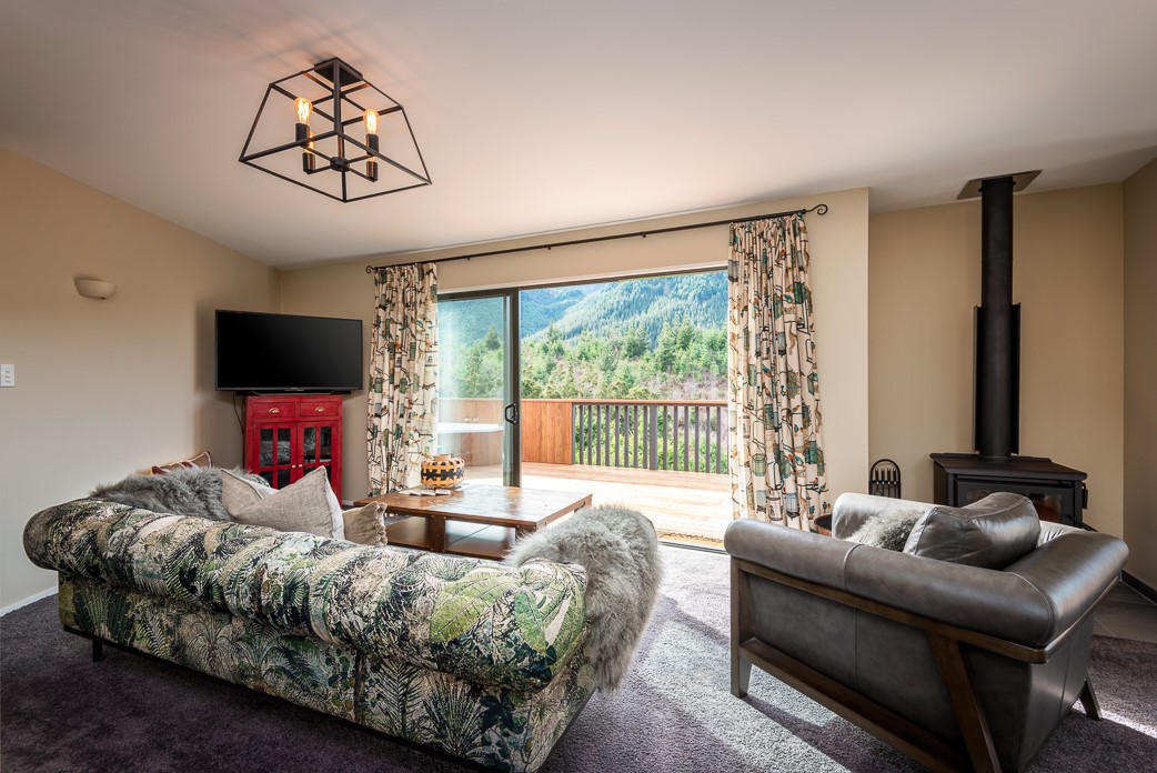 Beautifully furnished with the view from all livin