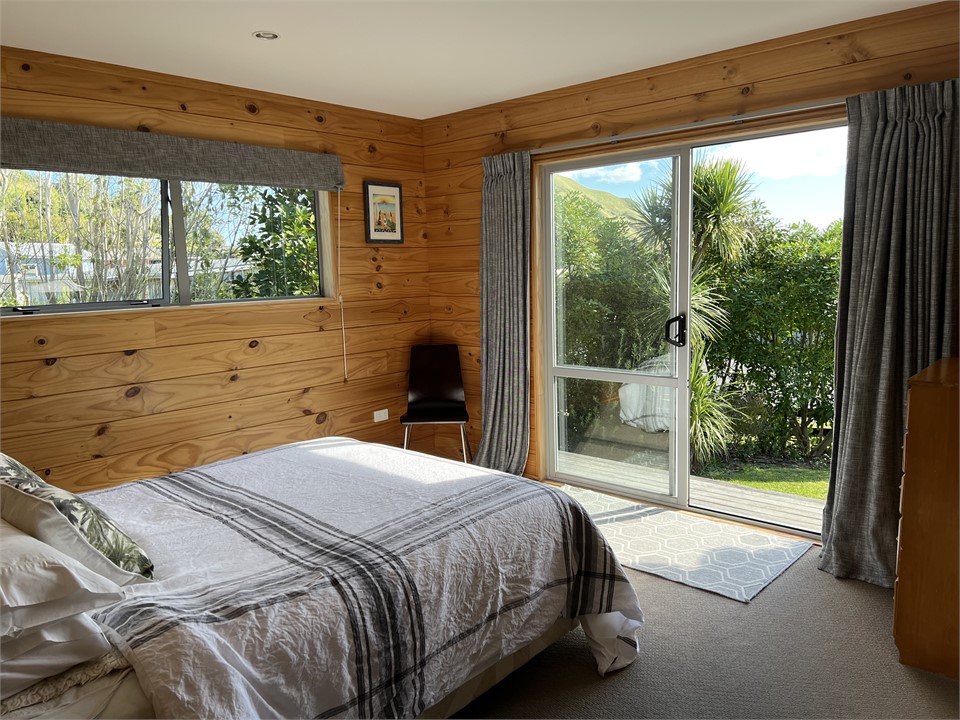 Main Bedroom opening out onto deck