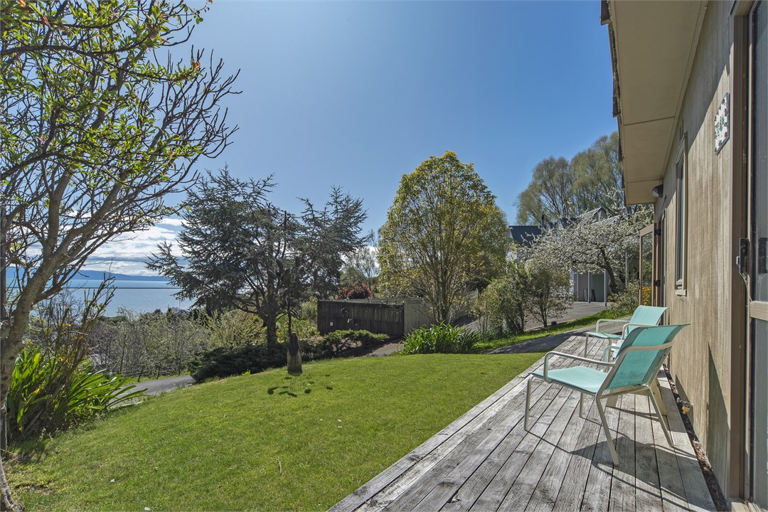 Sea & Garden Views from lower level